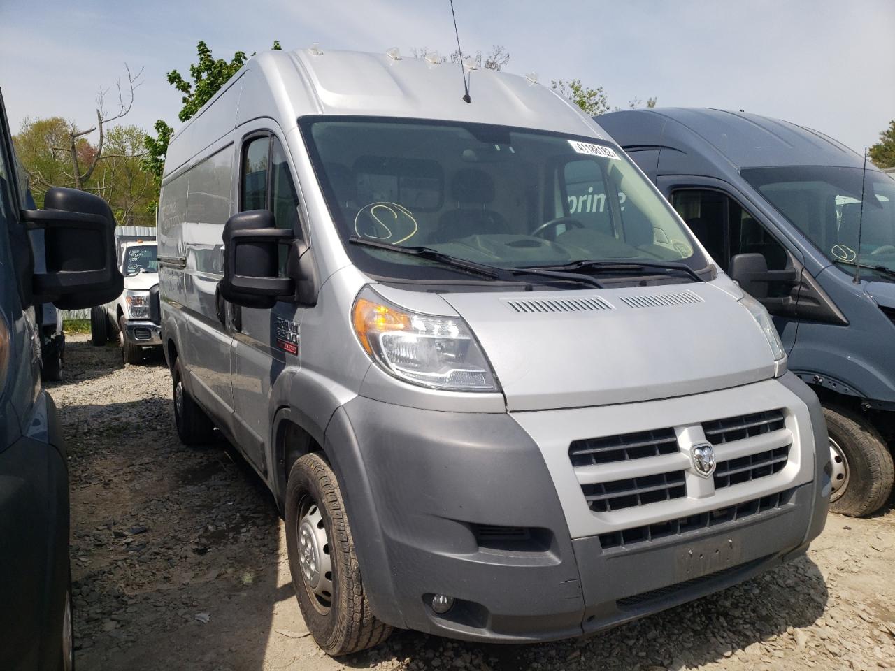 RAM PROMASTER 2015 with VIN 3C6TRVCD8FE504818 - Photo from auction