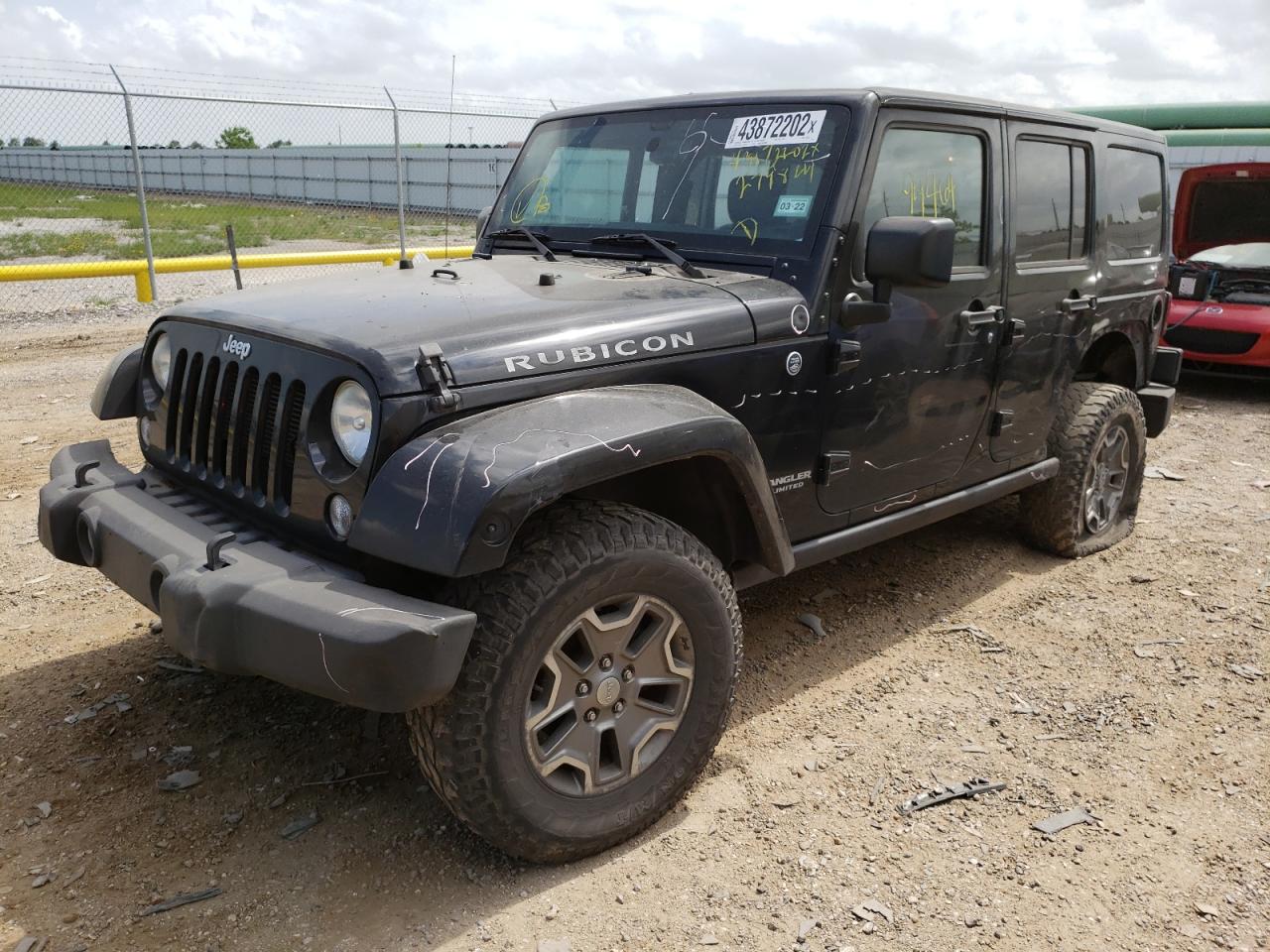 Photo 2 from auction – 2014 JEEP WRANGLER U with VIN 1C4BJWFG9EL279824