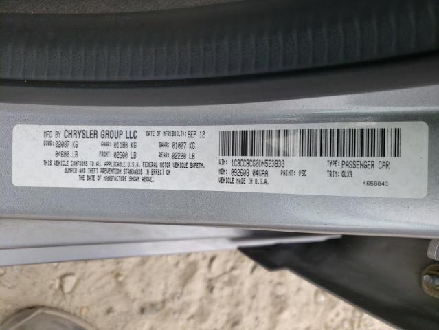 Photo 10 from auction – 2013 CHRYSLER 200 LIMITE with VIN 1C3CCBCG0DN523833