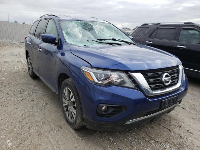 NISSAN PATHFINDER 2018 with VIN 5N1DR2MM5JC617020 - Photo from auction