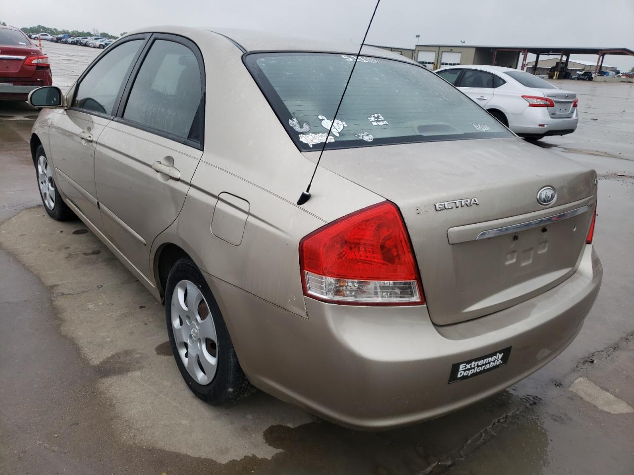 Photo 3 from auction – 2007 KIA SPECTRA EX with VIN KNAFE121075446943