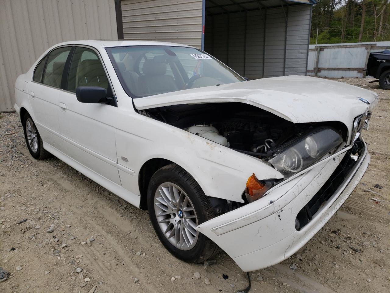 BMW 530 I AUTO 2003 with VIN WBADT63423CK28396 - Photo from auction