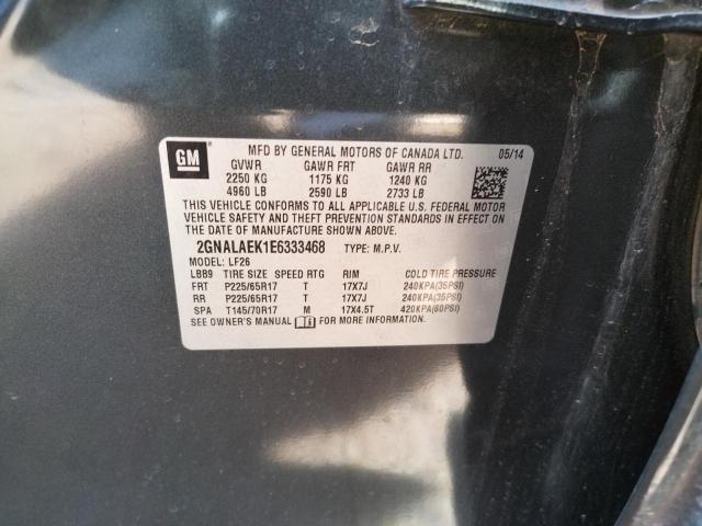 Photo 10 from auction – 2014 CHEVROLET EQUINOX LS with VIN 2GNALAEK1E6333468