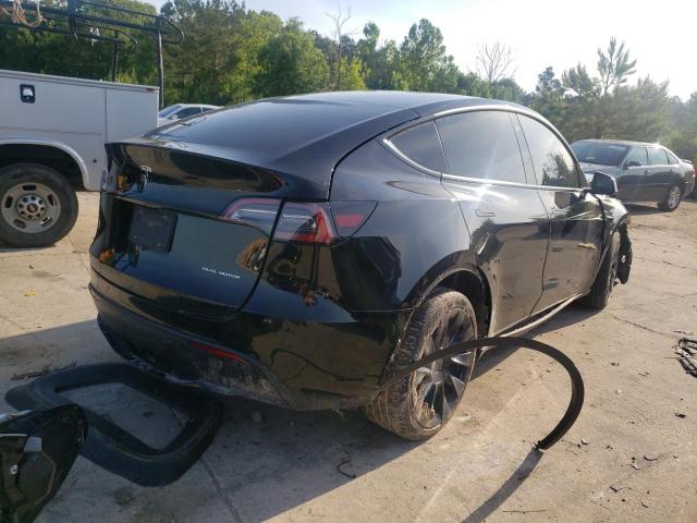 Photo 4 from auction – 2021 TESLA MODEL Y with VIN 5YJYGDEE7MF208149