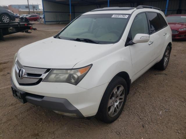 Photo 2 from auction – 2008 ACURA MDX TECHNO with VIN 2HNYD283X8H501884