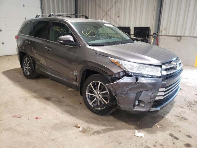 Photo 1 from auction – 2019 TOYOTA HIGHLANDER with VIN 5TDJZRFH4KS567243