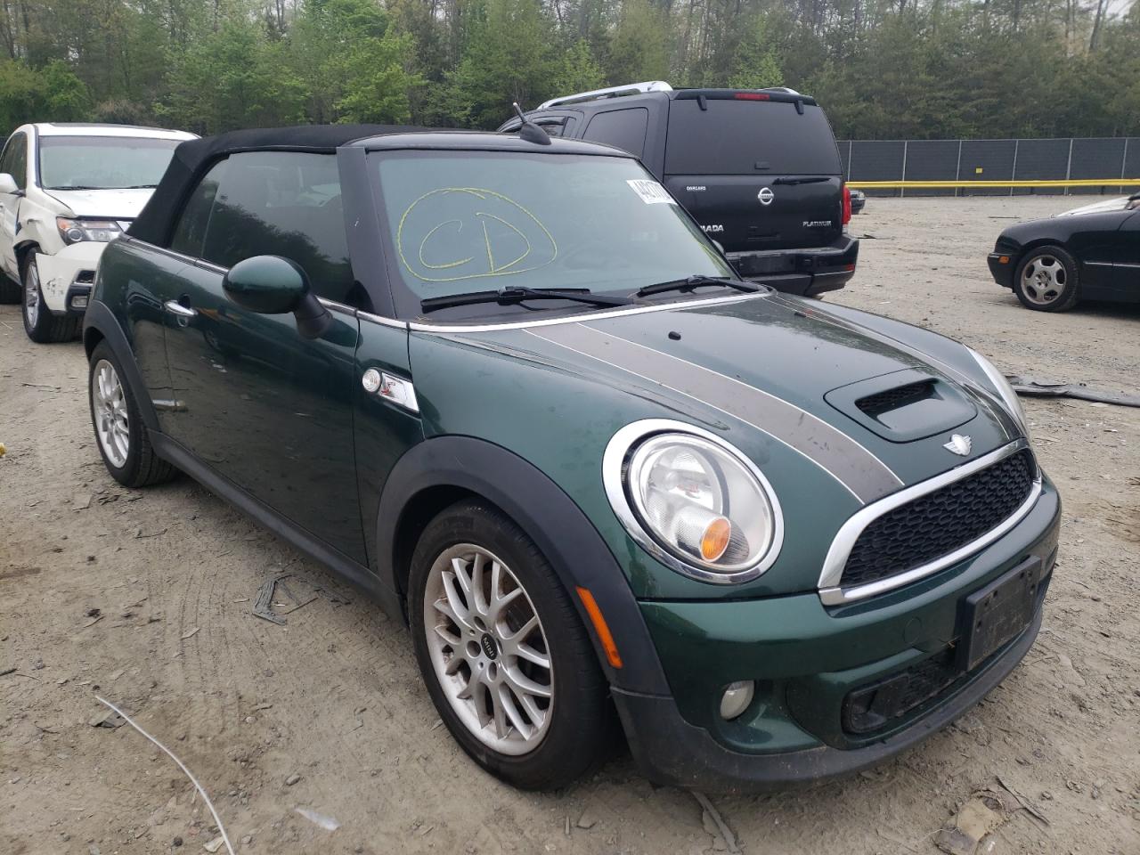 MINI COOPER S 2011 with VIN WMWZP3C52BT249068 - Photo from auction