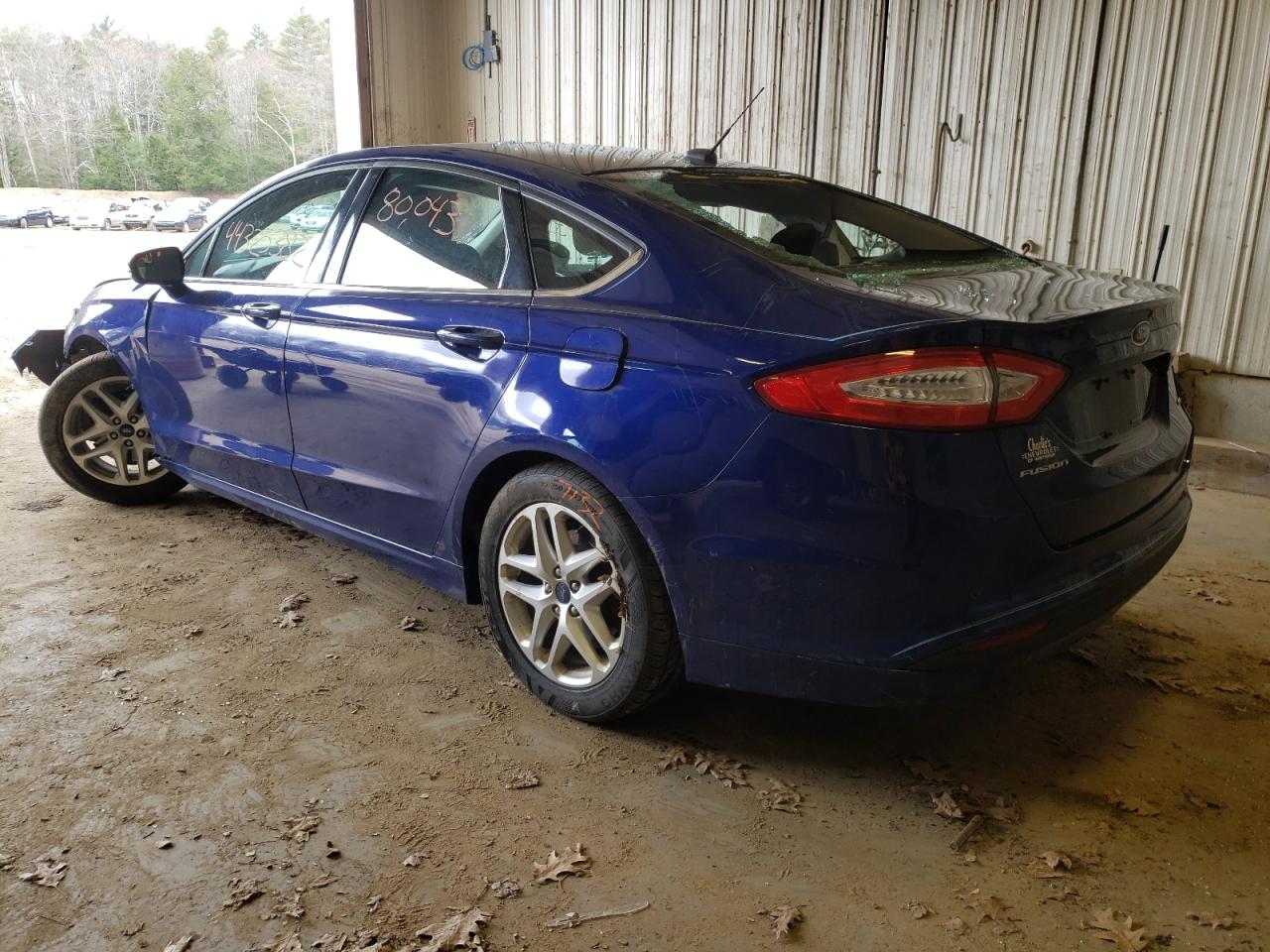 Photo 3 from auction – 2014 FORD FUSION SE with VIN 1FA6P0H72E5358904