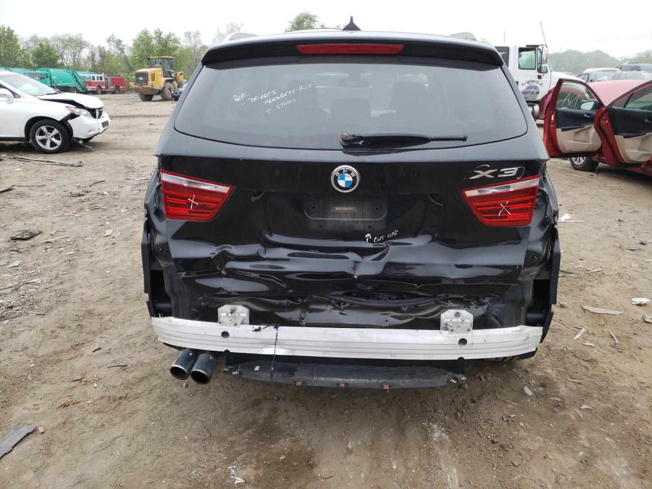 Photo 9 from auction – 2014 BMW X3 XDRIVE2 with VIN 5UXWX9C55E0D14530