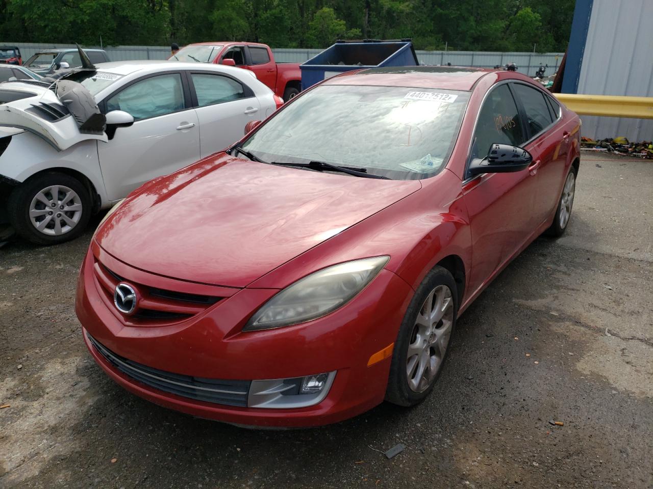 Photo 2 from auction – 2009 MAZDA 6 S with VIN 1YVHP82B695M21419