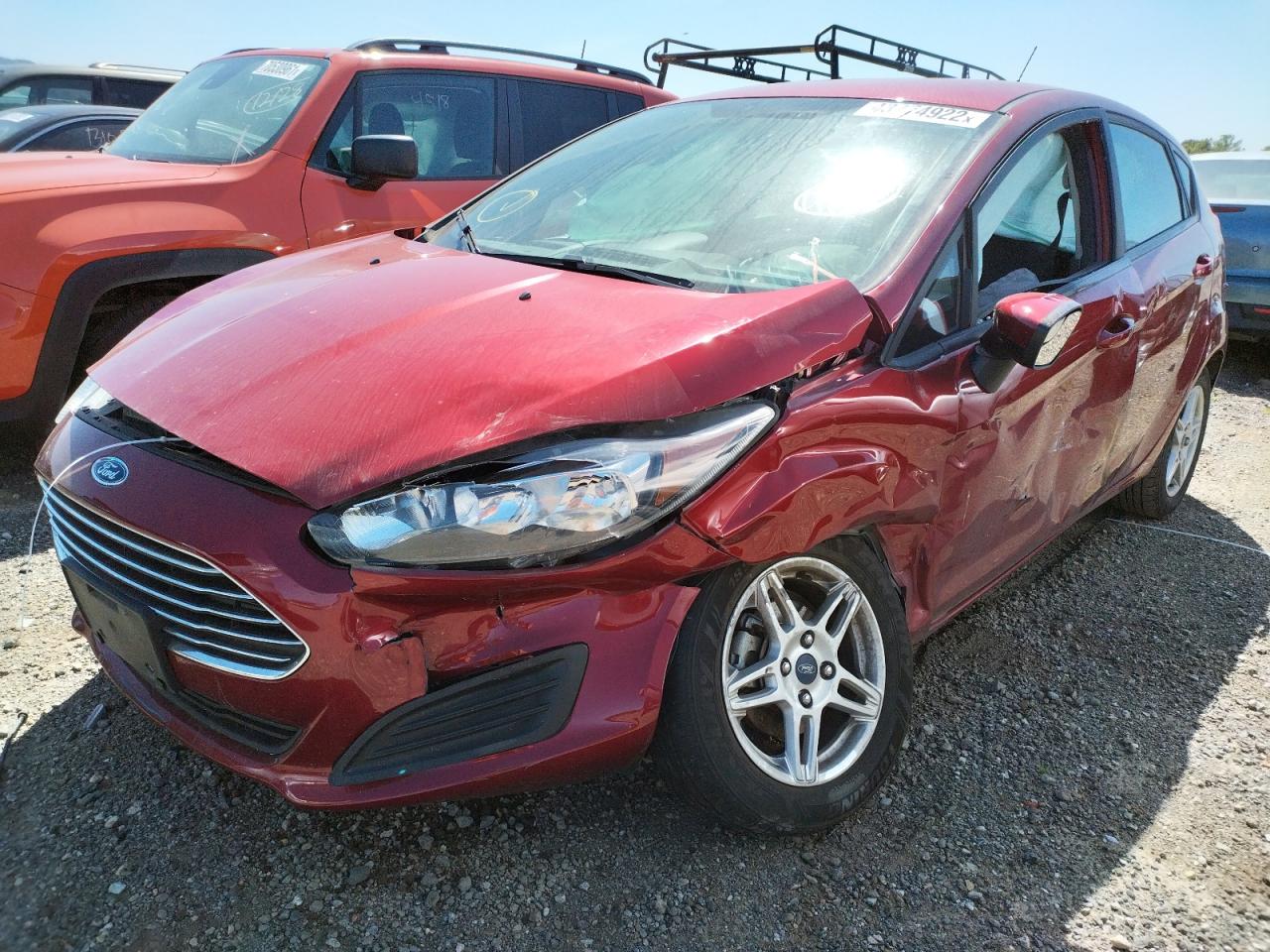 Foto 2 de la subasta – 2017 FORD FIESTA SE con VIN 3FADP4EJ7HM170487