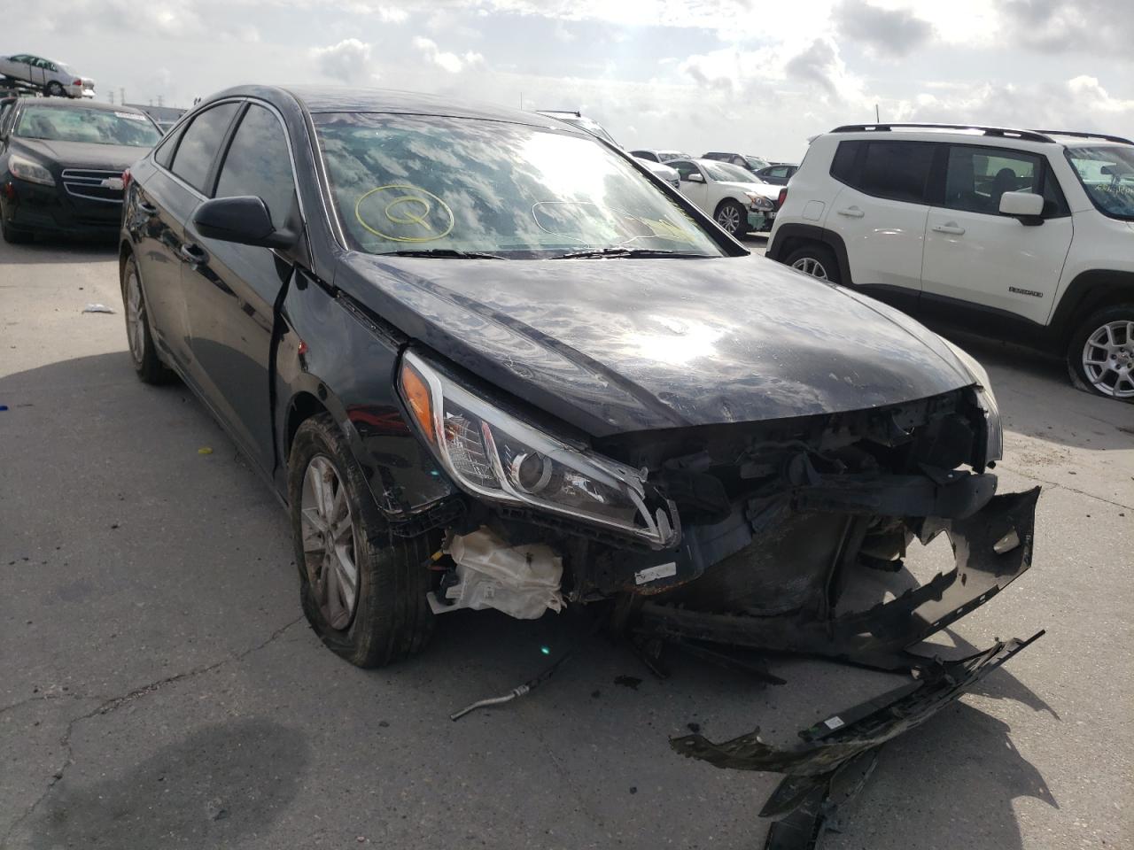 HYUNDAI SONATA SE 2016 with VIN 5NPE24AF1GH402312 - Photo from auction