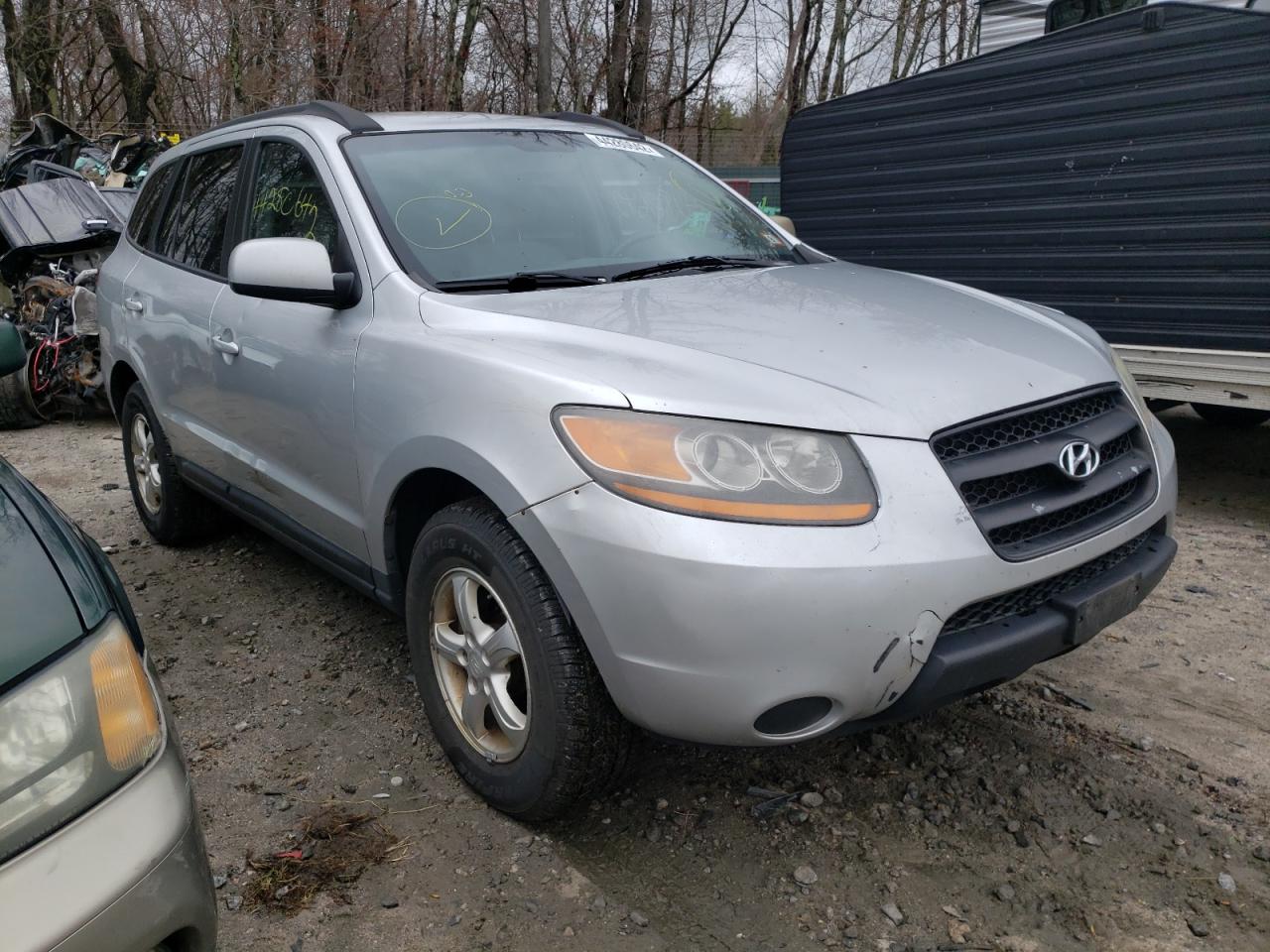 HYUNDAI SANTA FE G 2008 with VIN 5NMSG13D58H142994 - Photo from auction