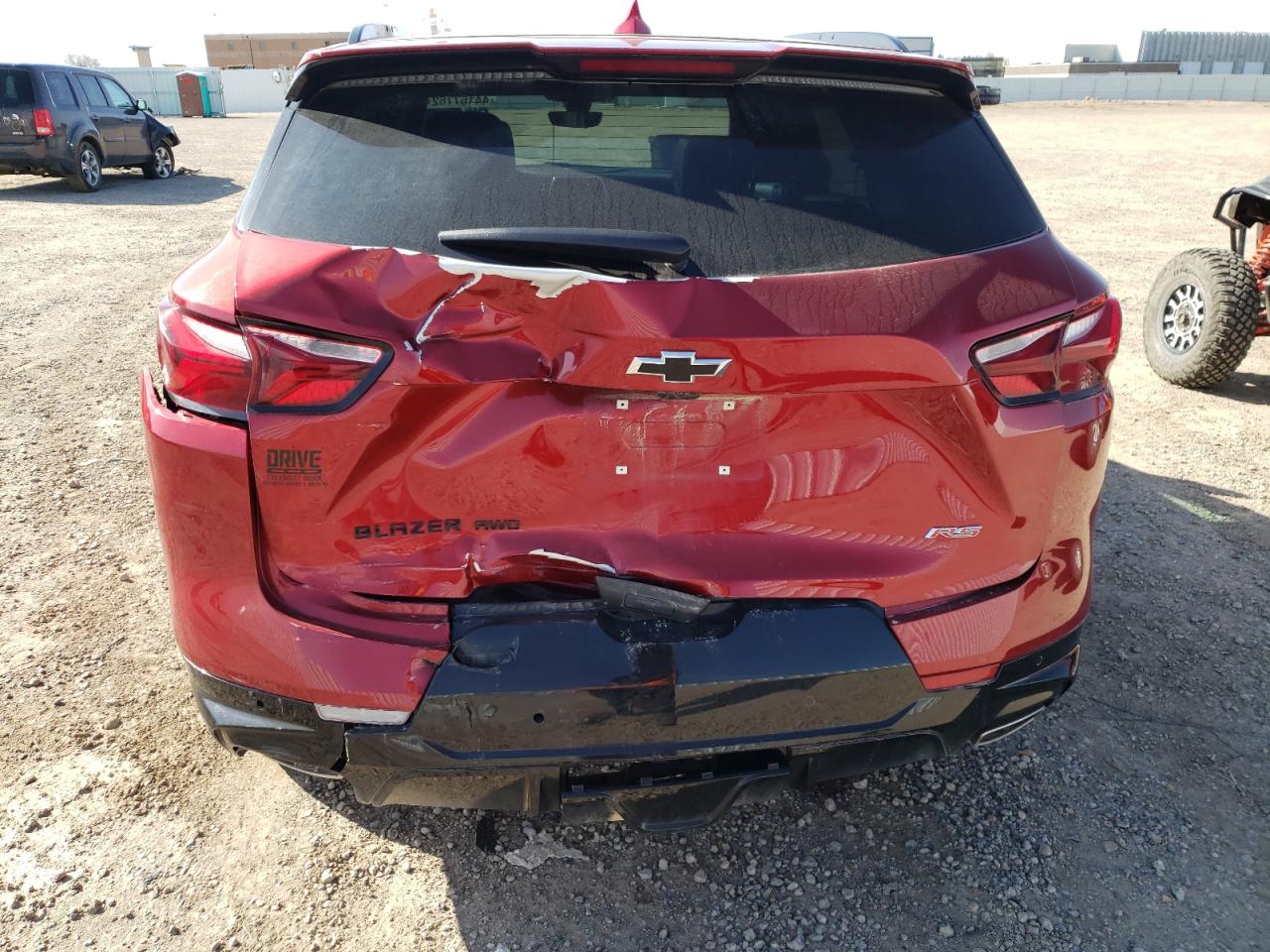 Photo 9 from auction – 2021 CHEVROLET BLAZER RS with VIN 3GNKBKRS7MS559540