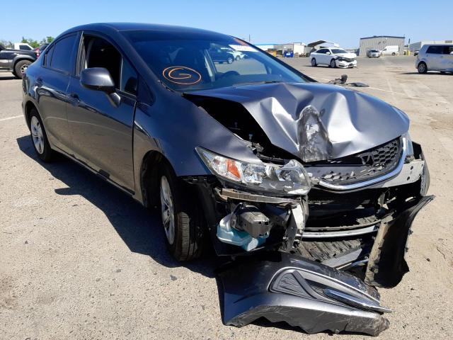HONDA CIVIC LX 2013 with VIN 19XFB2E5XDE088007 - Photo from auction