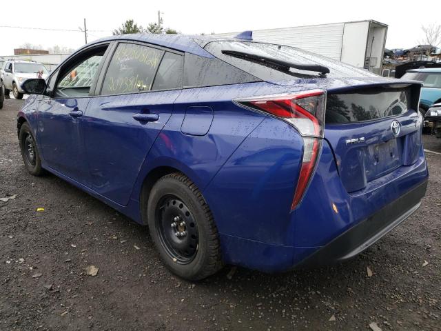 Photo 3 from auction – 2016 TOYOTA PRIUS with VIN JTDKARFU2G3500612