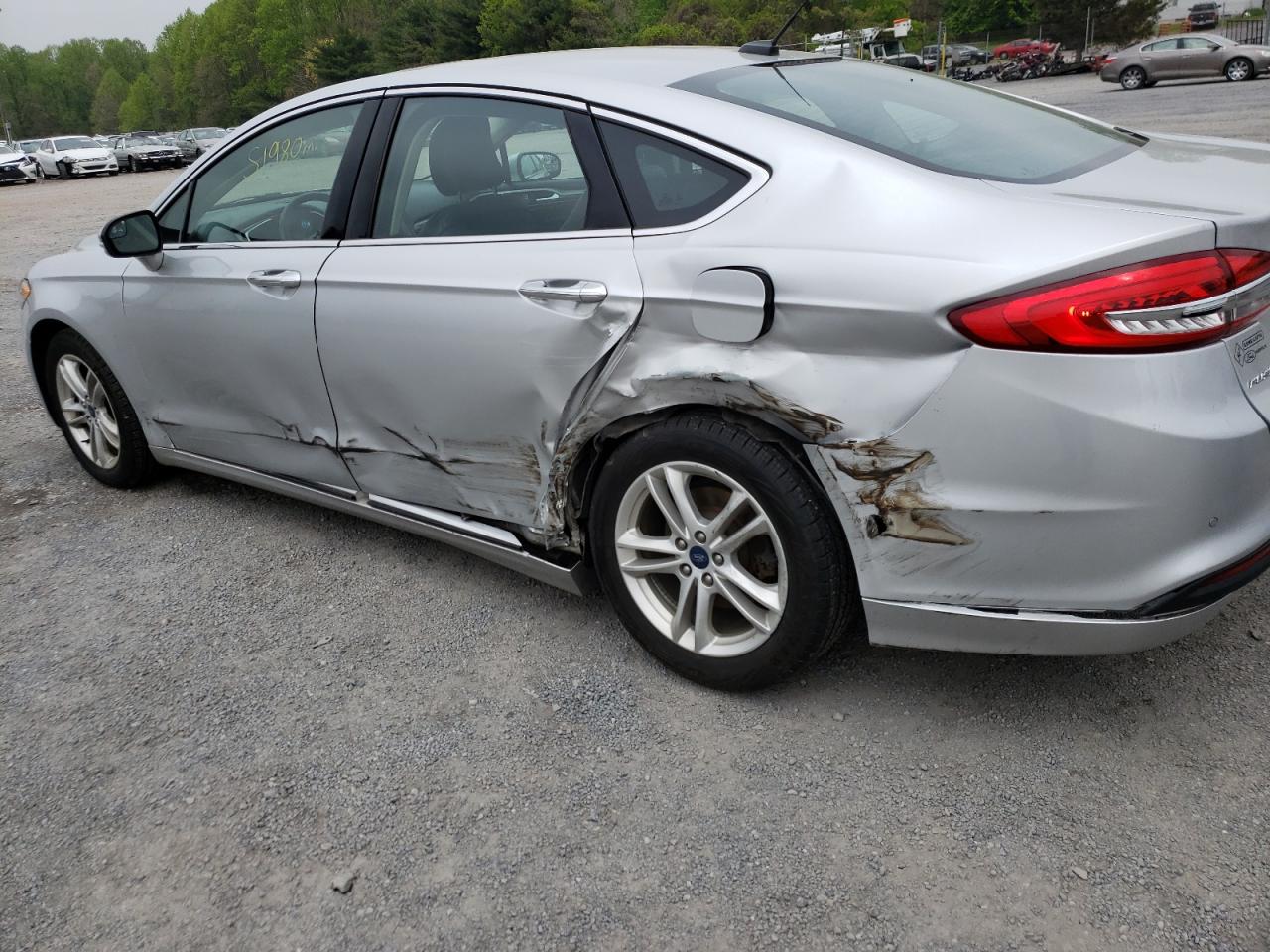 Photo 9 from auction – 2018 FORD FUSION SE with VIN 3FA6P0HD5JR199986