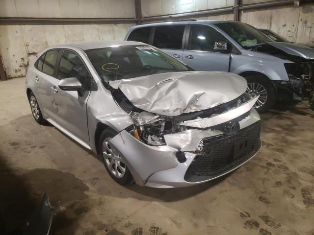 TOYOTA COROLLA LE 2021 with VIN 5YFEPMAE7MP256201 - Photo from auction