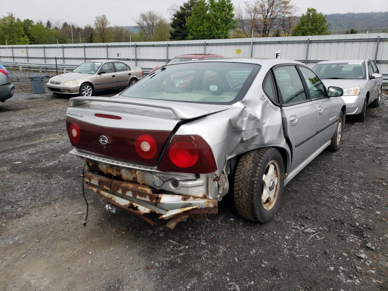 Photo 4 from auction – 2001 CHEVROLET IMPALA LS with VIN 2G1WH55K719123742