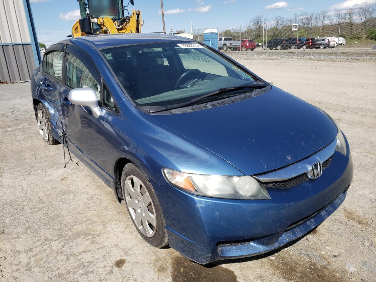 HONDA CIVIC LX 2011 with VIN 2HGFA1F51BH537217 - Photo from auction