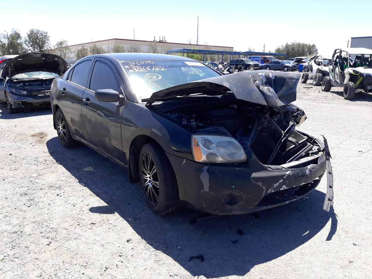 MITSUBISHI GALANT DE 2007 with VIN 4A3AB26F87E074640 - Photo from auction