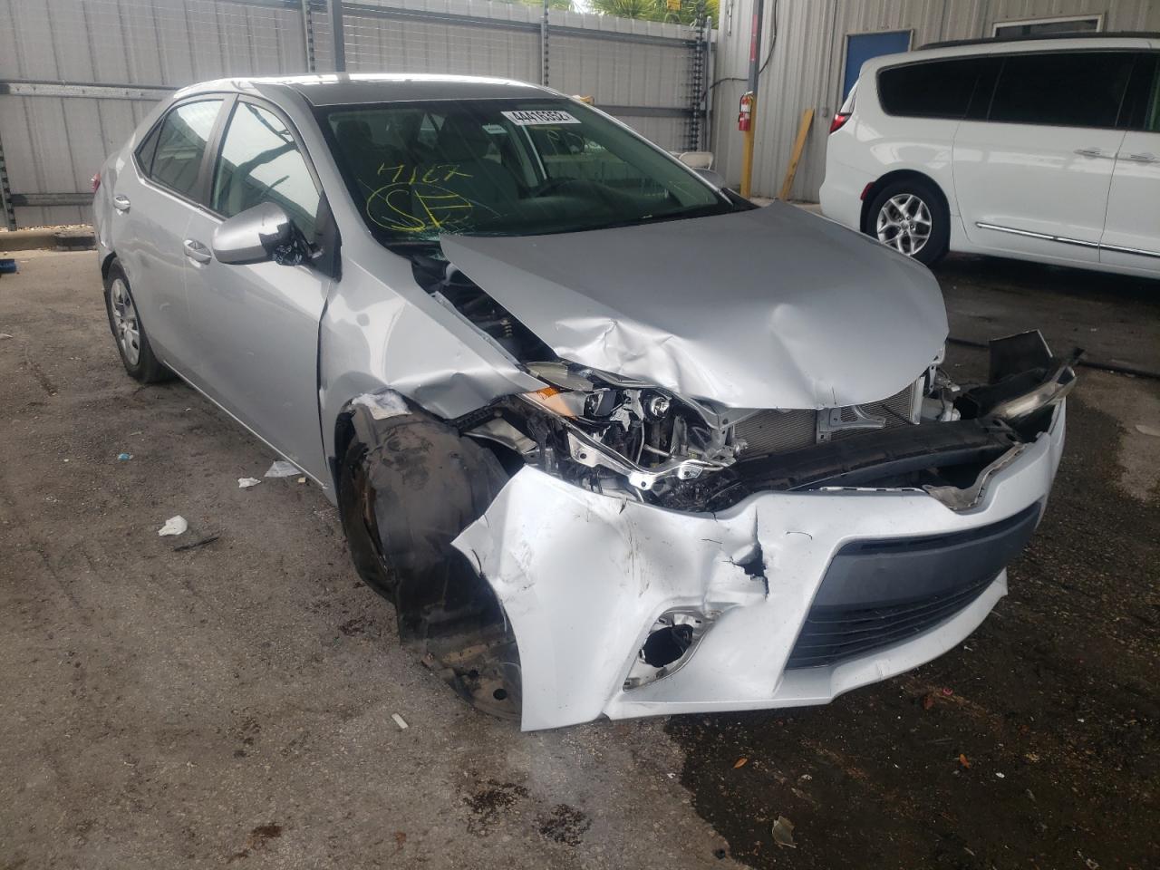 TOYOTA COROLLA L 2014 with VIN 2T1BURHE4EC029144 - Photo from auction