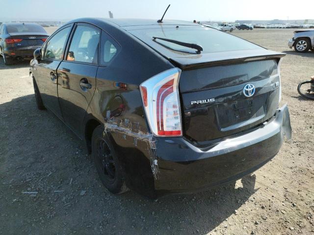 Photo 3 from auction – 2014 TOYOTA PRIUS with VIN JTDKN3DU9E1819762