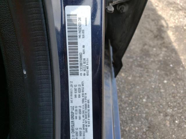 Photo 10 from auction – 2012 CHRYSLER 200 TOURIN with VIN 1C3CCBBB7CN300063