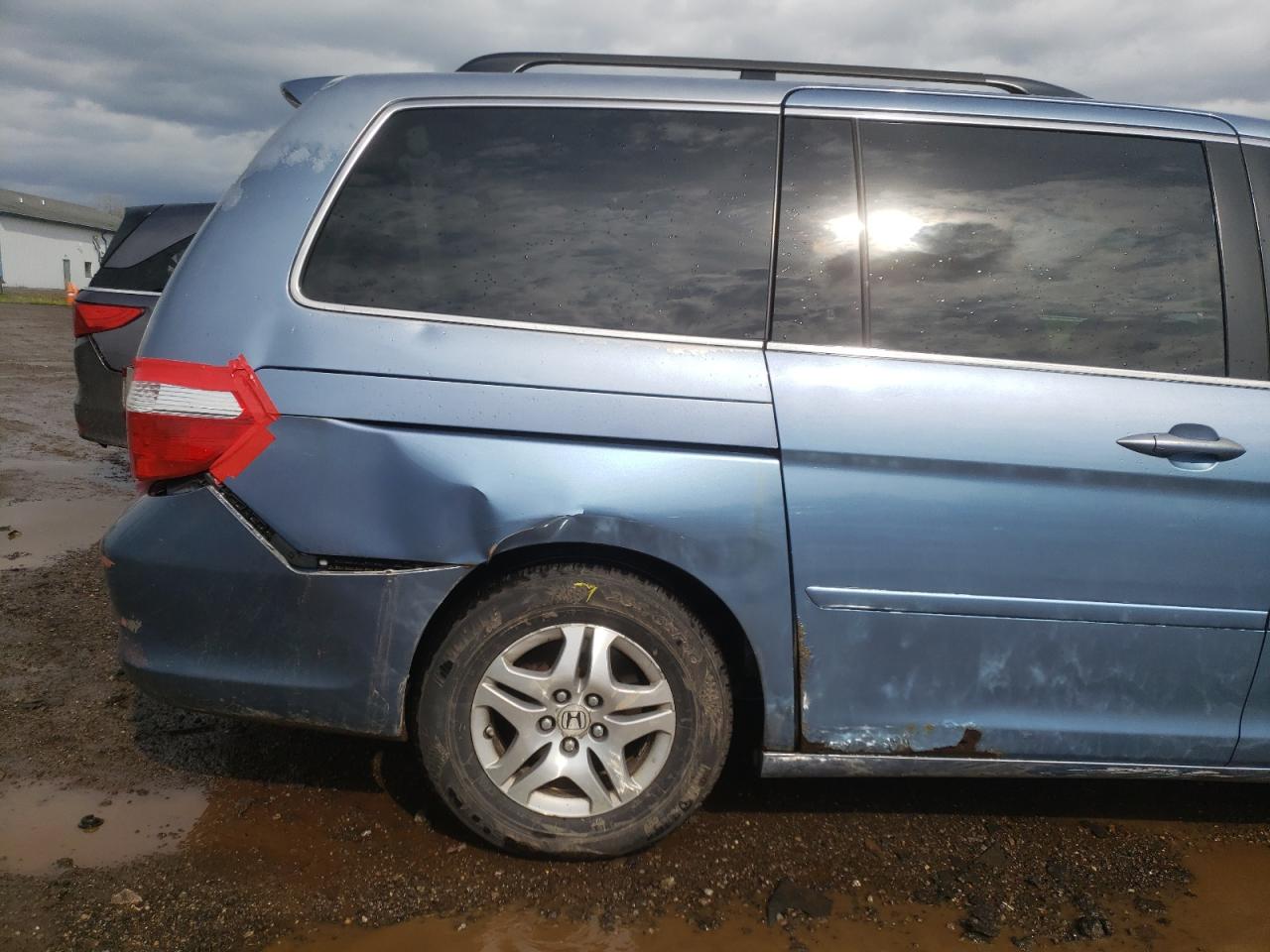 Photo 9 from auction – 2007 HONDA ODYSSEY EX with VIN 5FNRL38607B090769