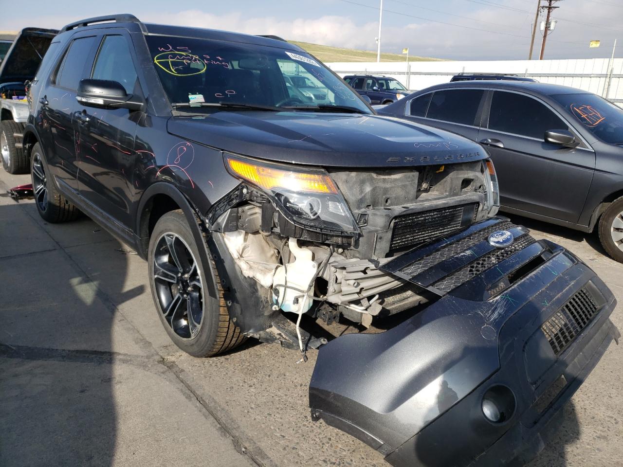 Photo 1 from auction – 2015 FORD EXPLORER S with VIN 1FM5K8GT1FGB02076