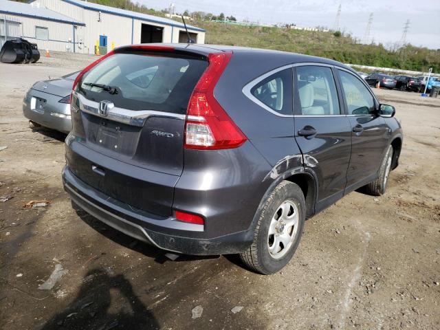 Photo 4 from auction – 2015 HONDA CR-V LX with VIN 5J6RM4H38FL050969