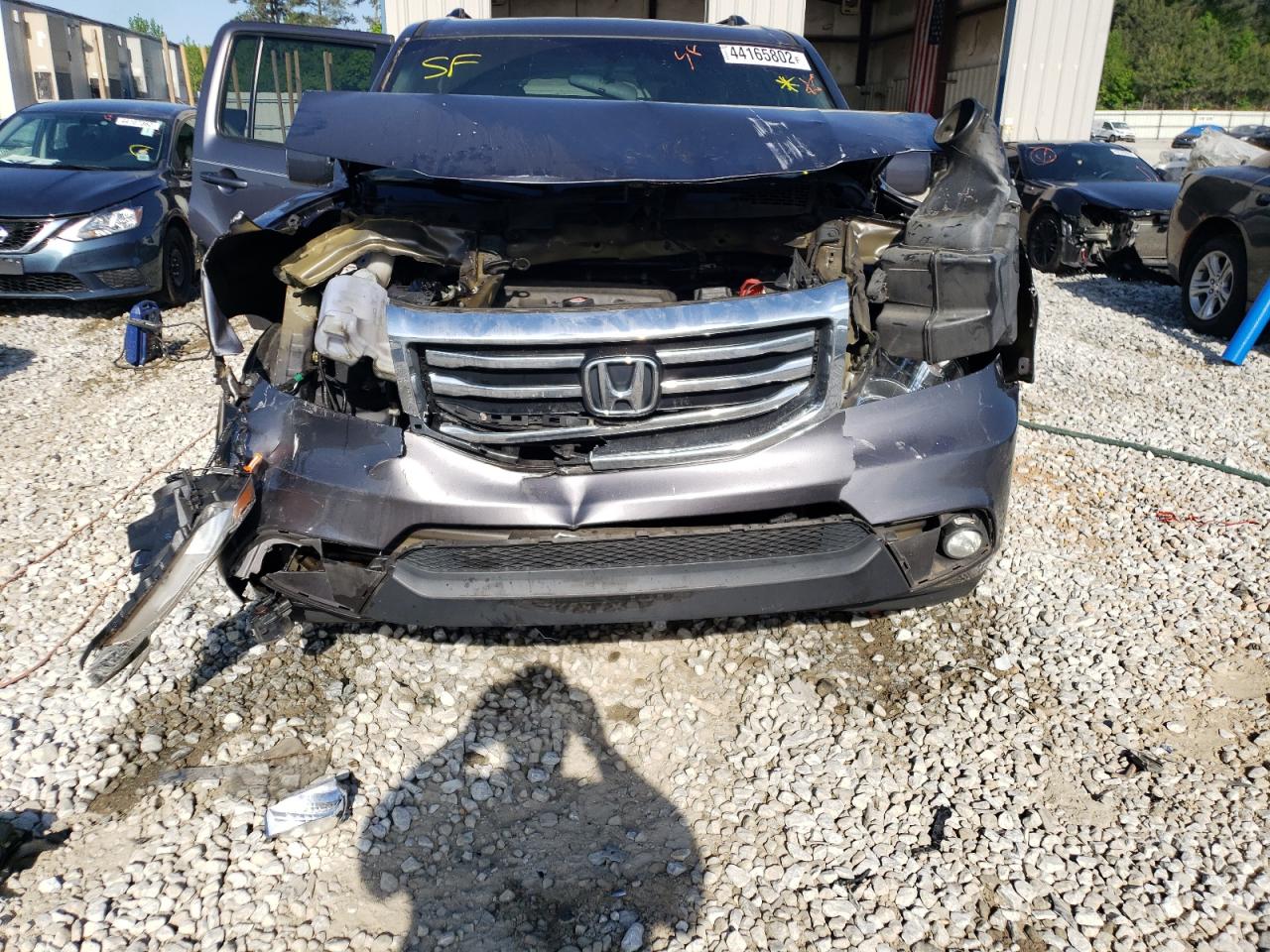 Photo 9 from auction – 2015 HONDA PILOT SE with VIN 5FNYF3H31FB027221