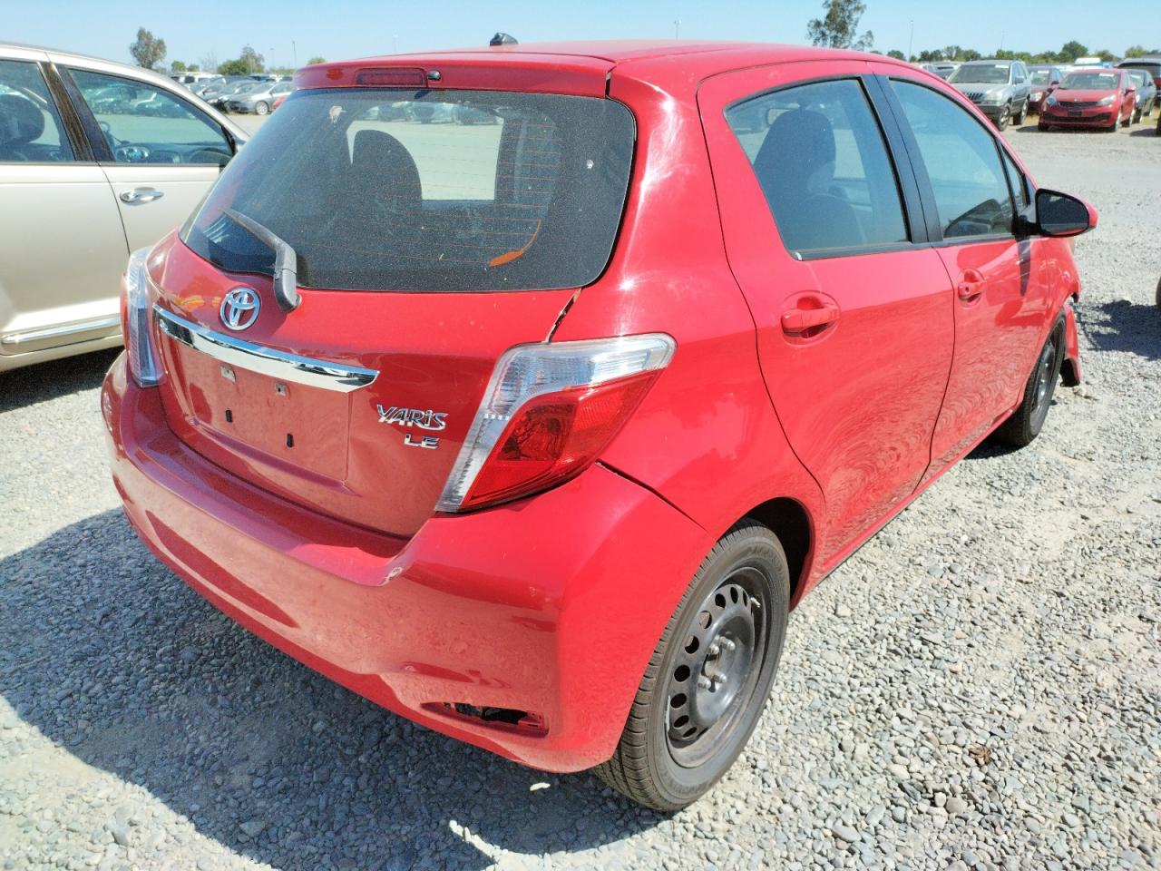 Photo 4 from auction – 2014 TOYOTA YARIS with VIN VNKKTUD36EA000623
