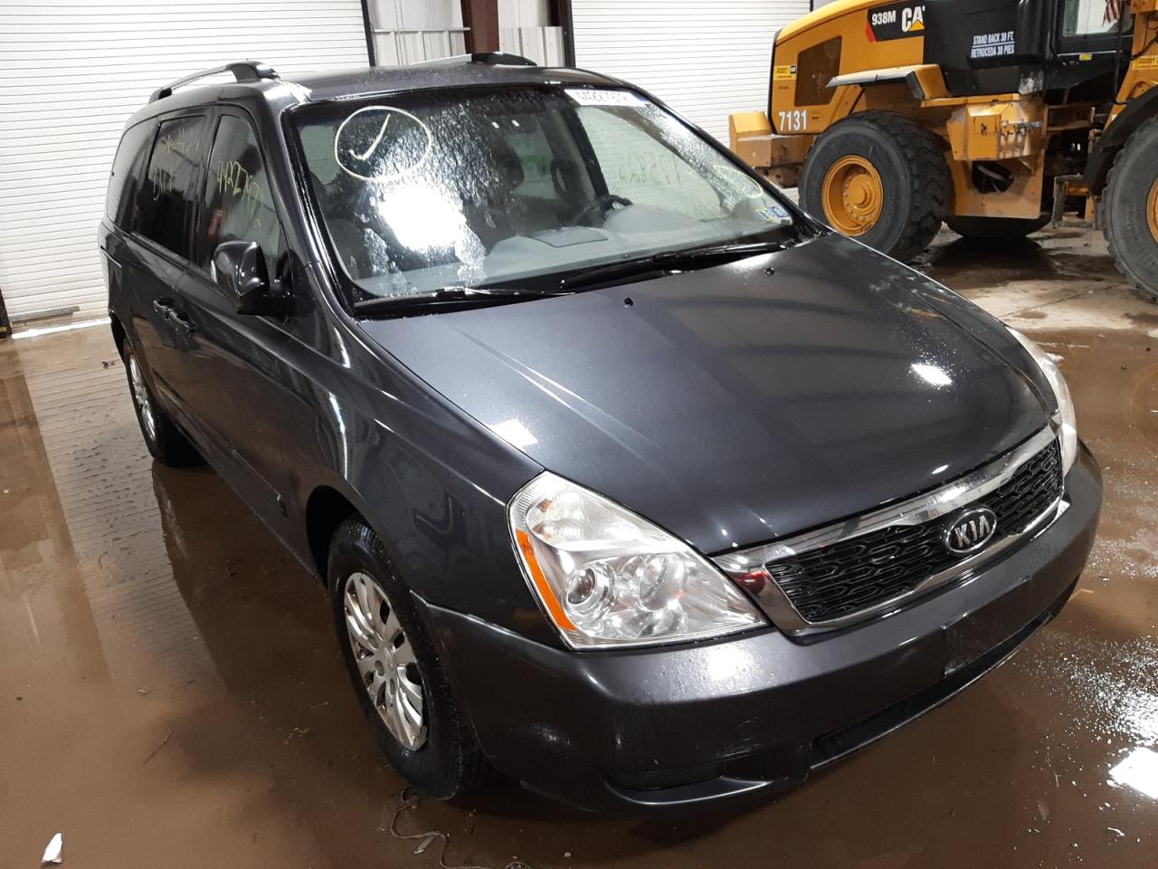 KIA SEDONA LX 2012 with VIN KNDMG4C75C6474797 - Photo from auction