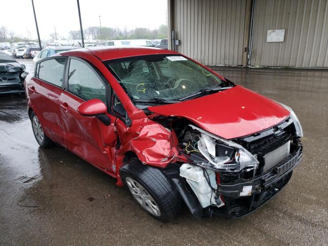 KIA RIO LX 2014 with VIN KNADM4A33E6352609 - Photo from auction