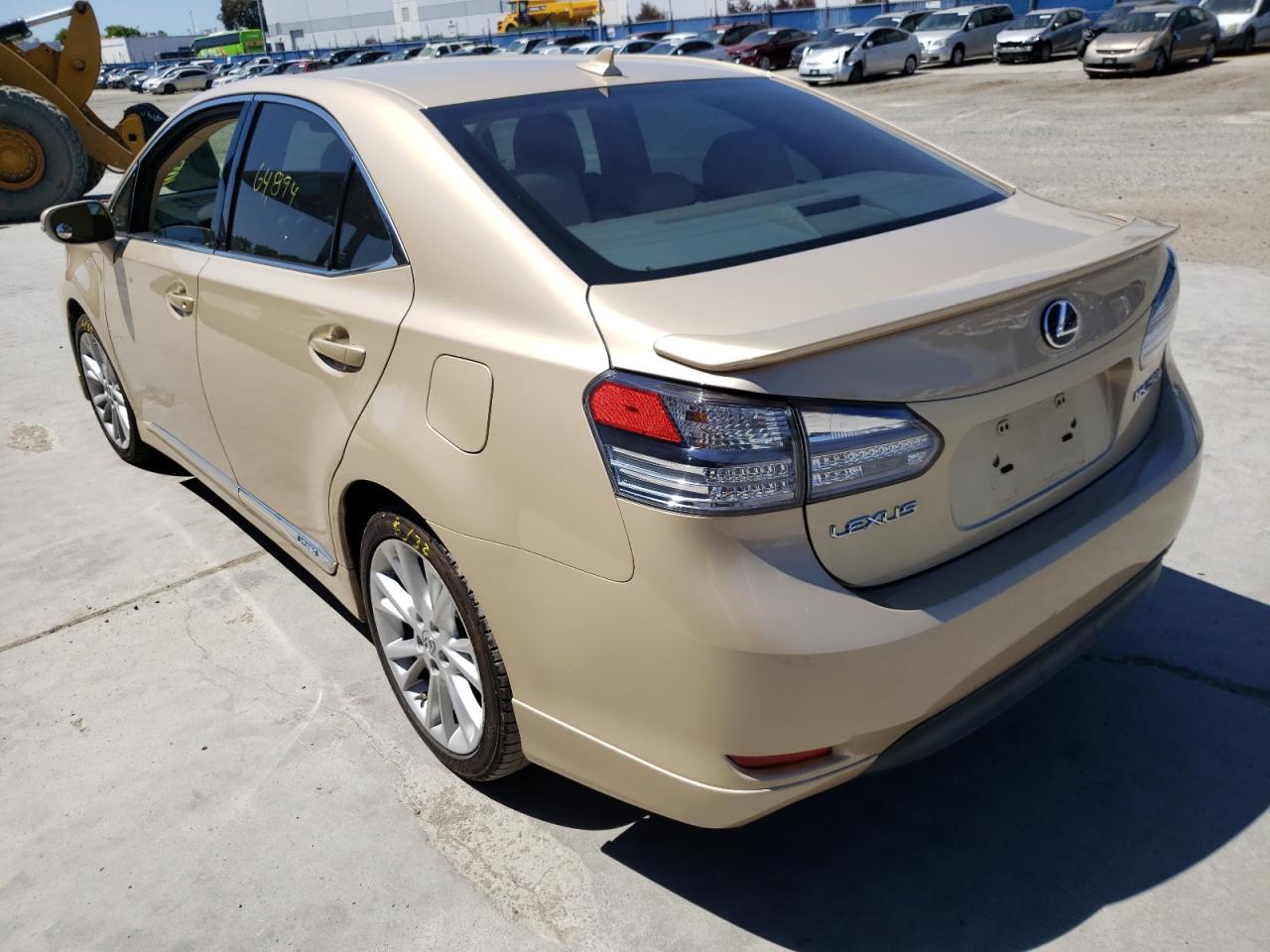 Photo 3 from auction – 2010 LEXUS HS 250H with VIN JTHBB1BA7A2015694