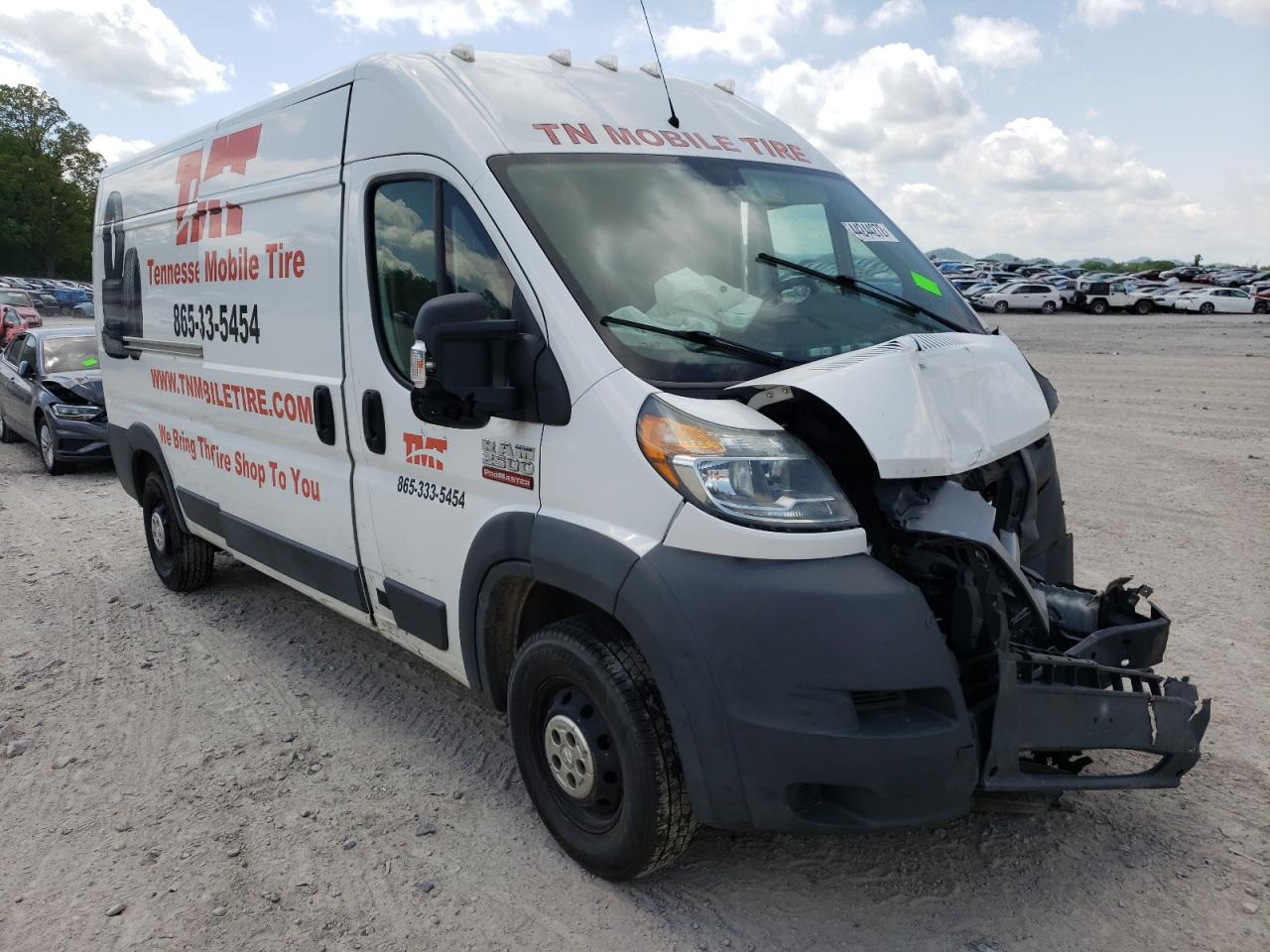 DODGE RAM VAN 2014 with VIN 3C6TRVDG7EE102733 - Photo from auction