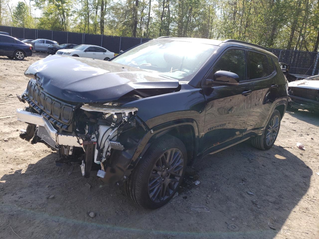 Photo 2 from auction – 2022 JEEP COMPASS LI with VIN 3C4NJDCB7NT140807
