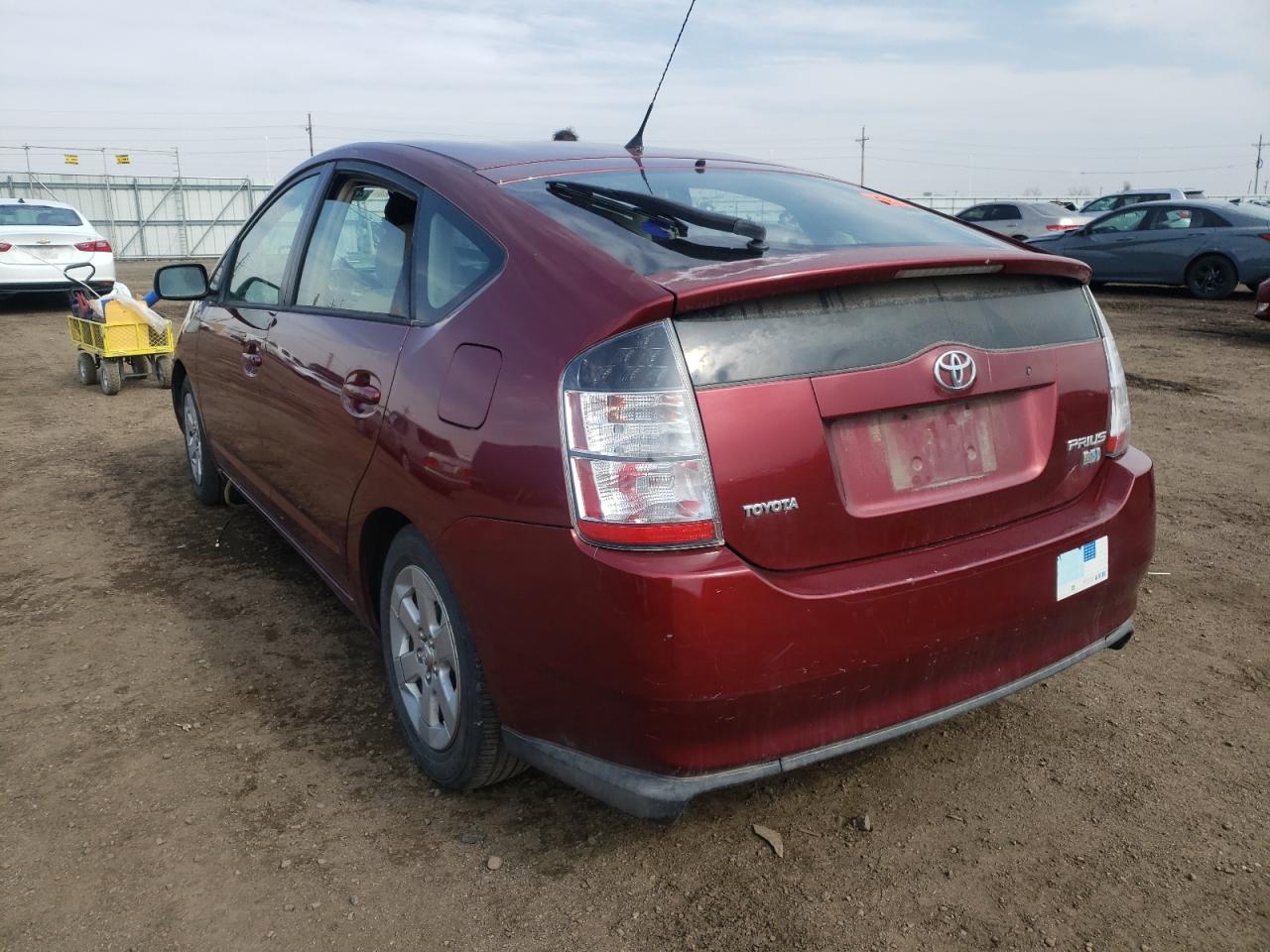 Photo 3 from auction – 2005 TOYOTA PRIUS with VIN JTDKB20U157039616