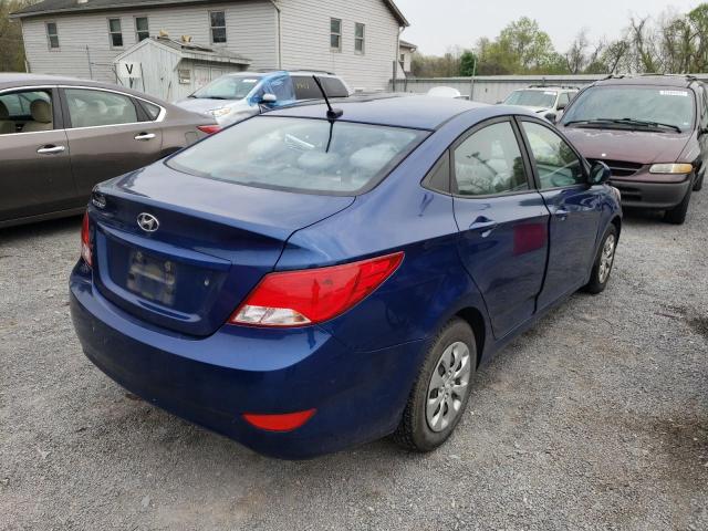 Photo 4 from auction – 2016 HYUNDAI ACCENT SE with VIN KMHCT4AE3GU157736