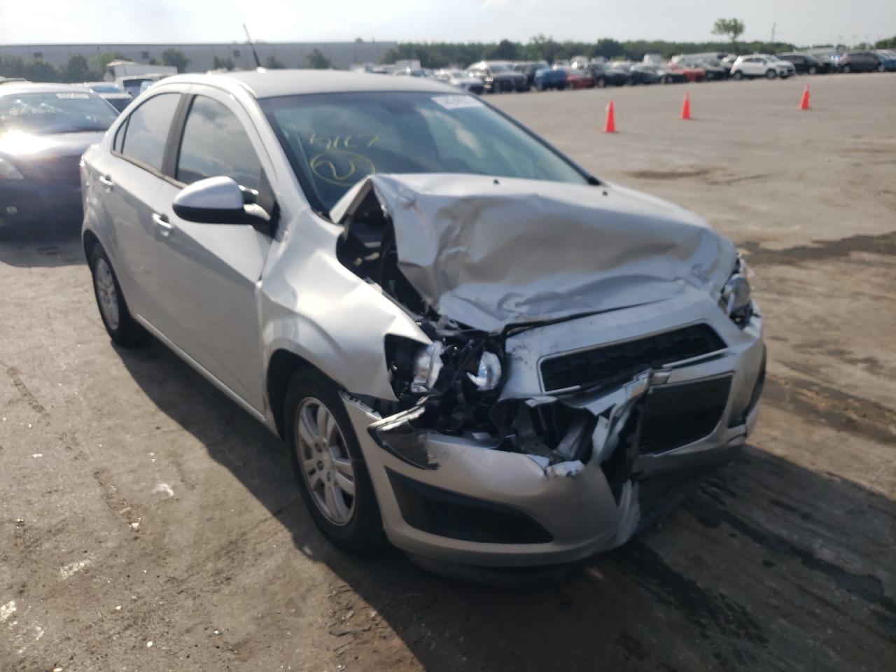 CHEVROLET SONIC LS 2012 with VIN 1G1JA5SH8C4111726 - Photo from auction