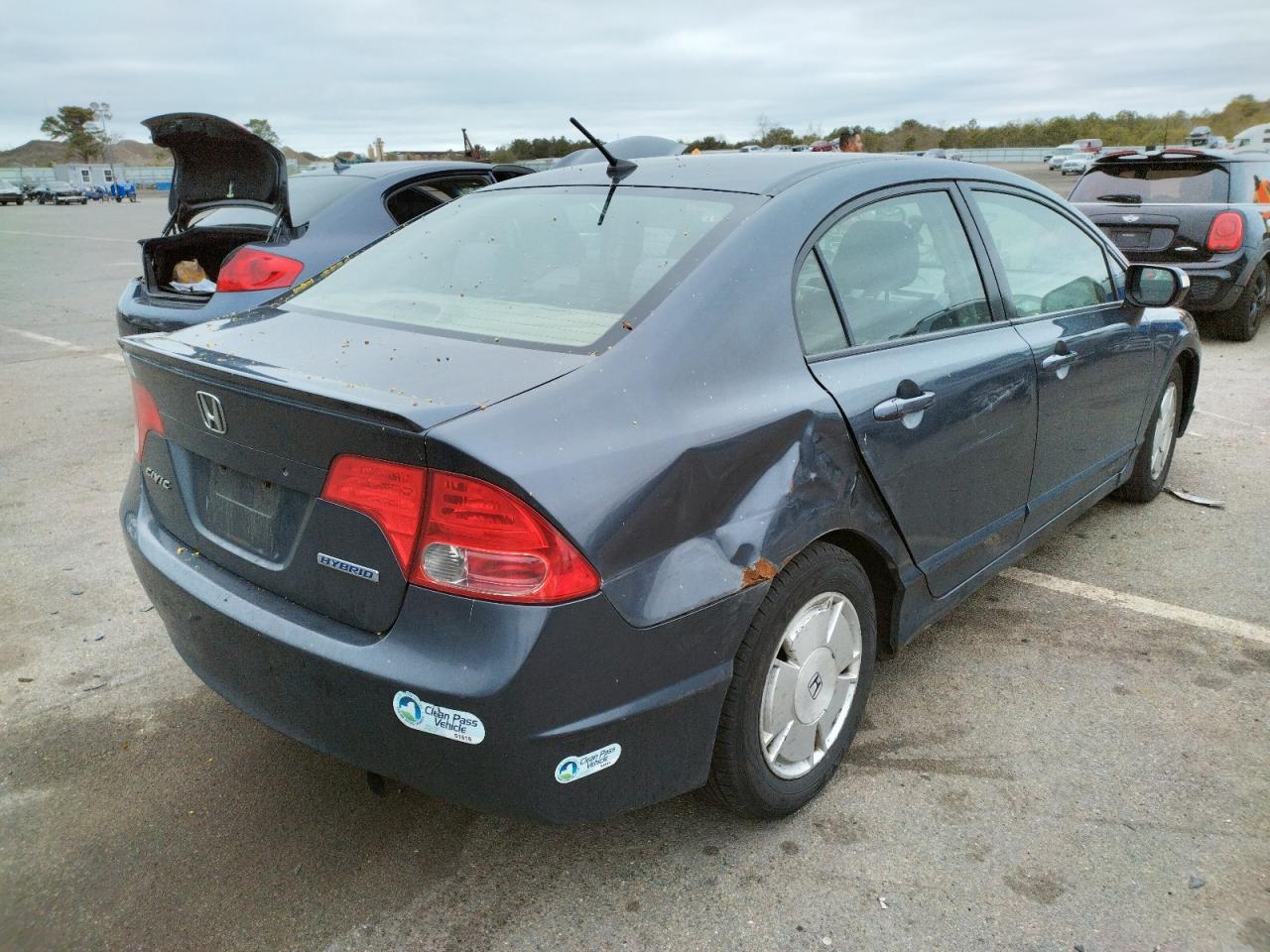 Photo 4 from auction – 2007 HONDA CIVIC HYBR with VIN JHMFA36287S029714