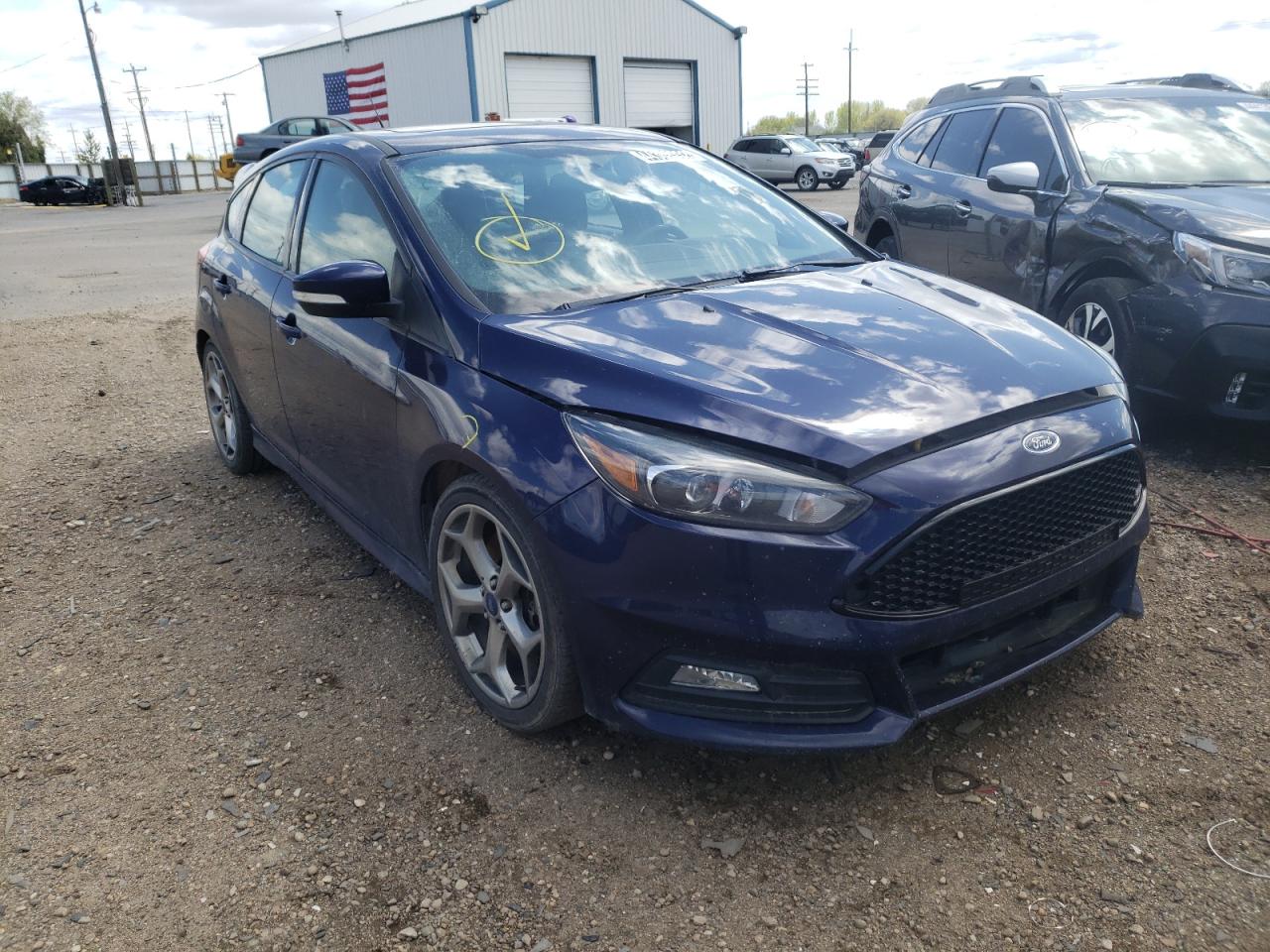 FORD FOCUS ST 2017 with VIN 1FADP3L99HL245288 - Photo from auction