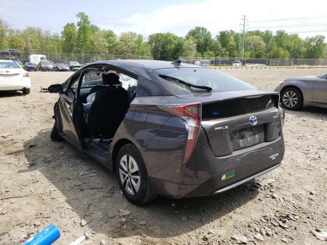 Photo 3 from auction – 2018 TOYOTA PRIUS with VIN JTDKBRFU7J3583832
