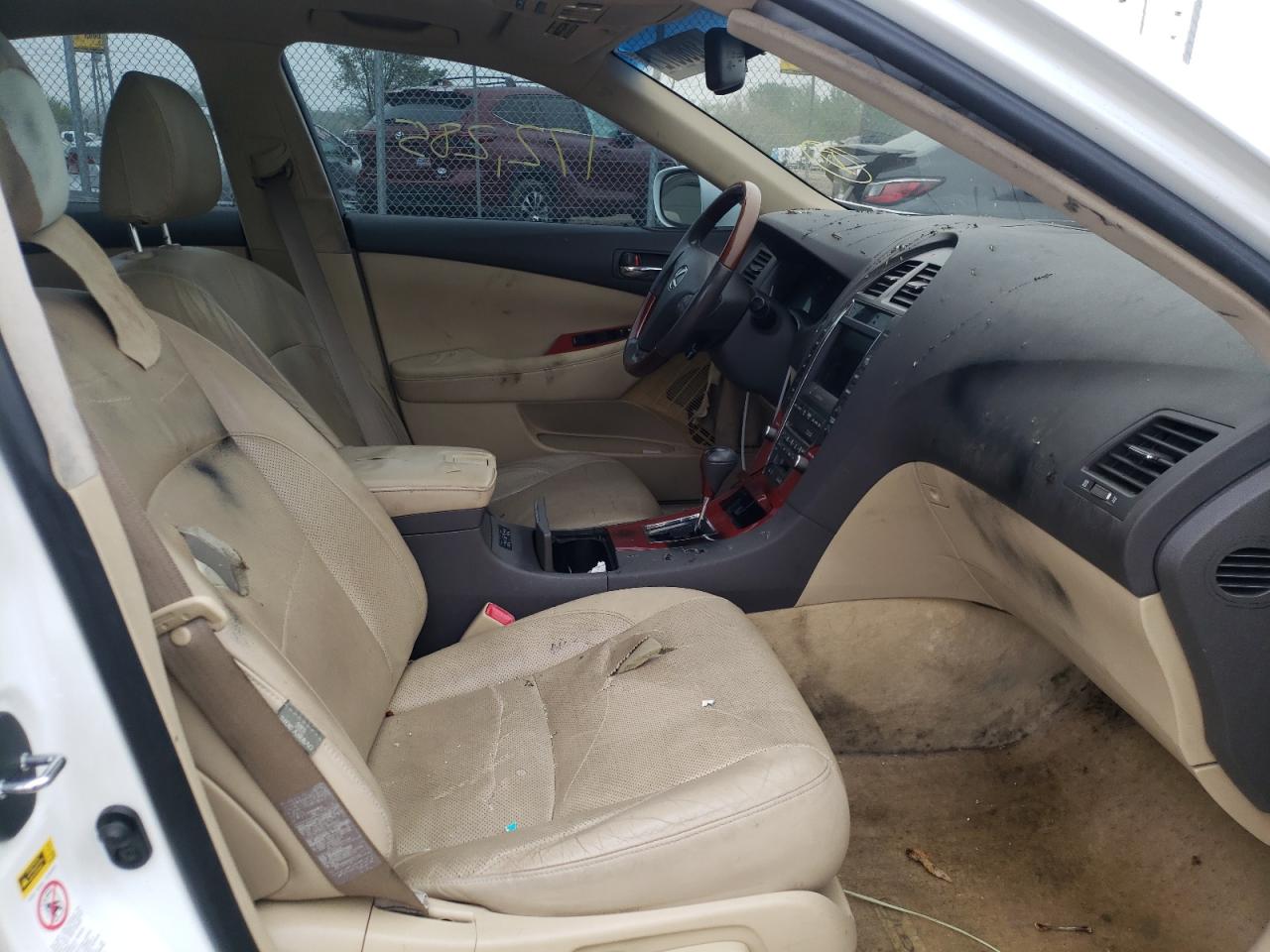 Photo 5 from auction – 2008 LEXUS ES 350 with VIN JTHBJ46G282201141