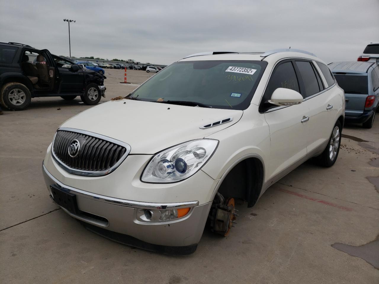 Photo 2 from auction – 2012 BUICK ENCLAVE with VIN 5GAKRDED4CJ396841