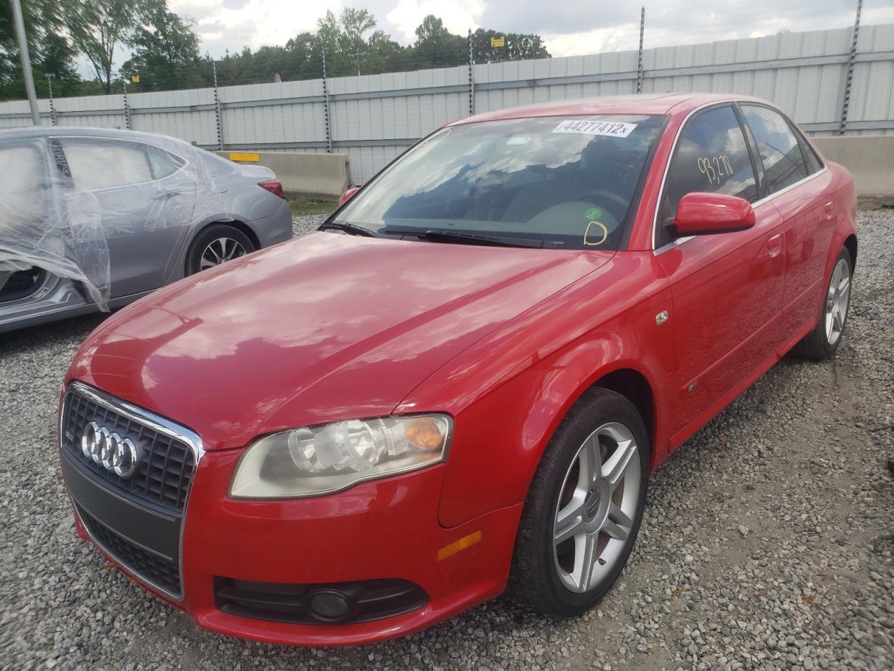 Photo 2 from auction – 2008 AUDI A4 with VIN WAUAF78E58A088882