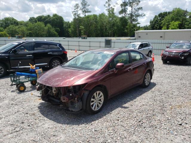 Photo 2 from auction – 2012 HONDA CIVIC EXL with VIN 19XFB2F98CE319857