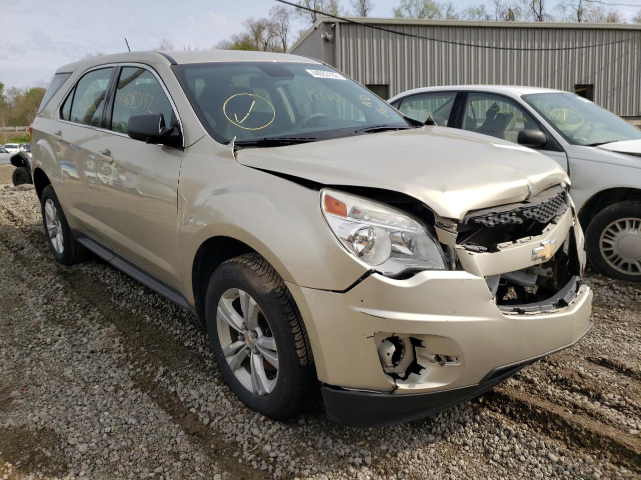 CHEVROLET EQUINOX LS 2013 with VIN 2GNFLCEK8D6181804 - Photo from auction