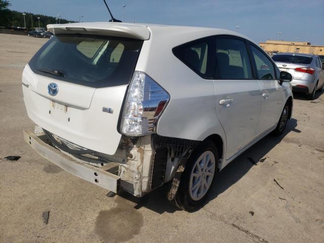 Photo 4 from auction – 2014 TOYOTA PRIUS V with VIN JTDZN3EU2EJ006048